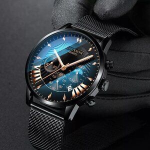 Wrist Watch for Men, Fashion Analog Quartz Men's Watch, Gent's Watch with Alloy